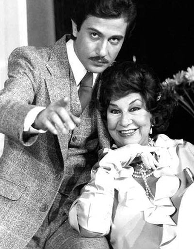 Με το Δάνη Κατρανίδη στη "Τζούλια", 1980